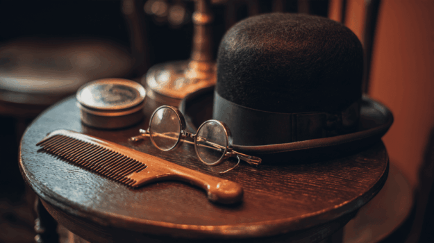 verschillende accessoires van beroemdheden voor de pubquiz