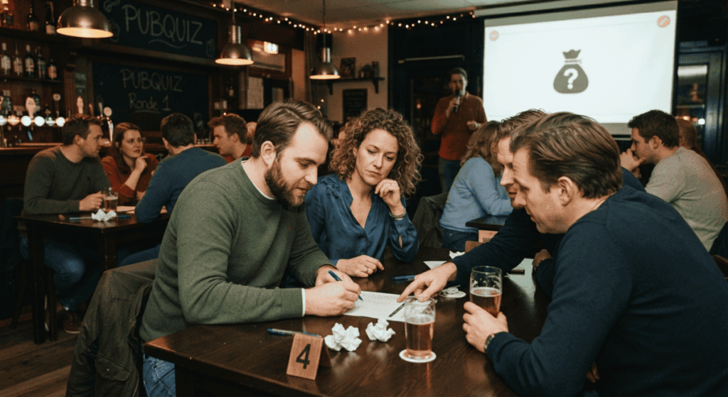 pubquiz over geld en economie